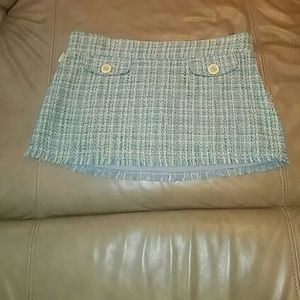 Tweed Mini Skirt
