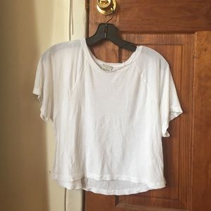 Zara cropped tee
