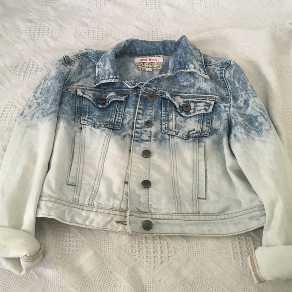 Ombré Jean jacket