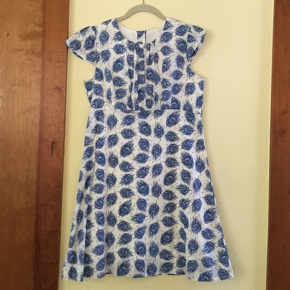 Custom Made Peacock Dress - Picture 1 of 4