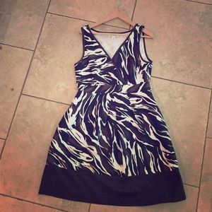 Banana Republic Zebra Print Dress