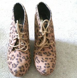 Leopard Heels
