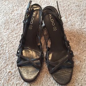 Aldo Strap Expresso Sandal