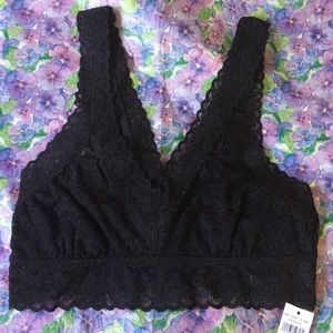 Aerie cut out triangle bralette