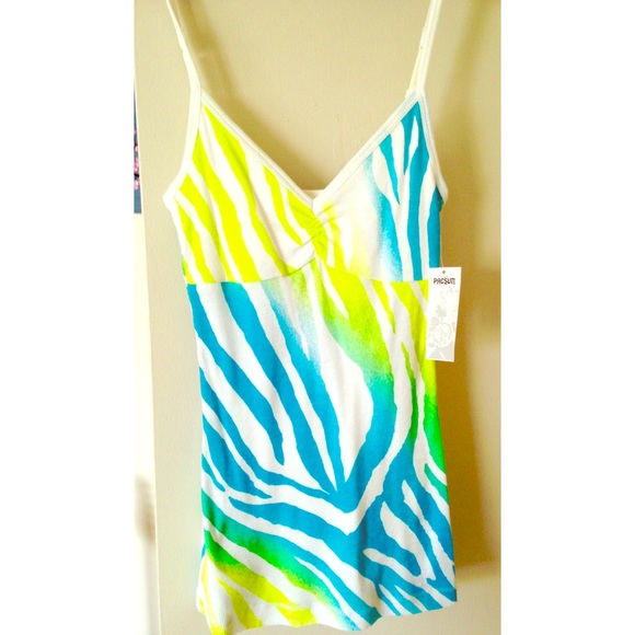 XS striped pac sun tank top