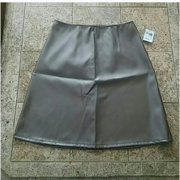 Shimmery Taupe Skirt - Picture 4 of 4