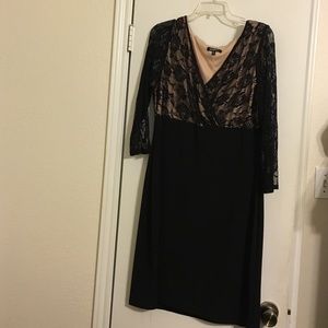 Black evening dress