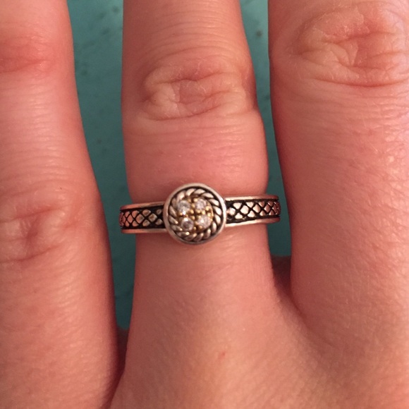 David Yurman inspired ring