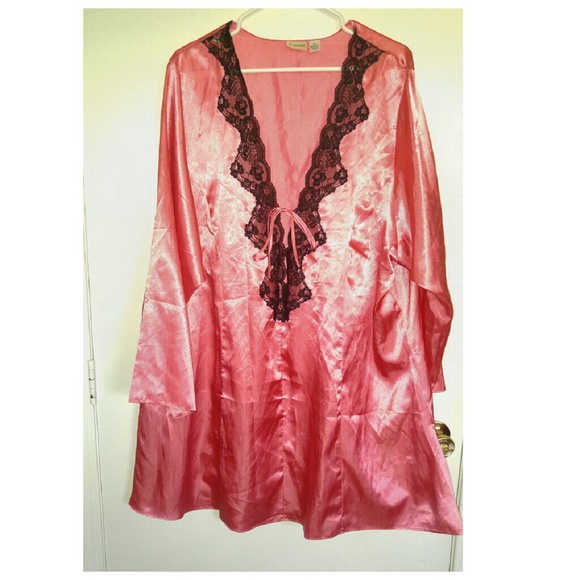 Like NEW Coral Silk Gown