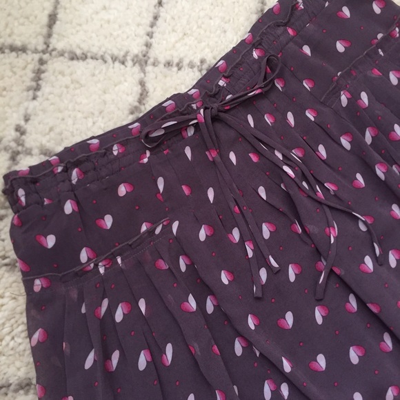 American Eagle Flirty Heart Skirt