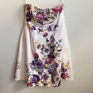 White House Black Market Floral Dress - size 14
