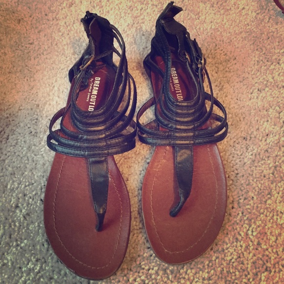 Dream Out Loud Gladiator Sandal- Barely worn