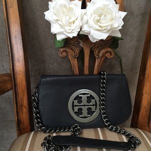 Tory Burch Fold-Over Cross-Body Clutch