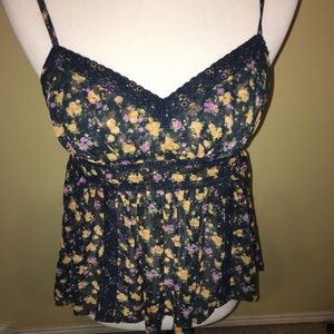Charlotte Russe spaghetti strap blouse