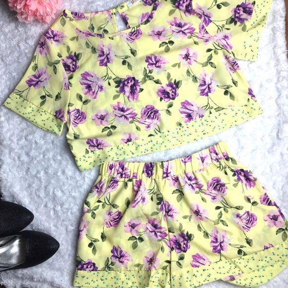 2pcs Short Set