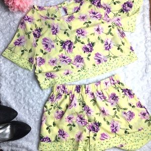 2pcs Short Set