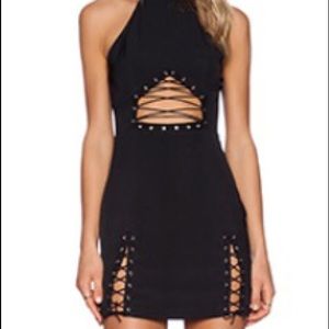 Lace up Dress