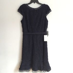 Adrianna Papell Lace Cocktail Dress