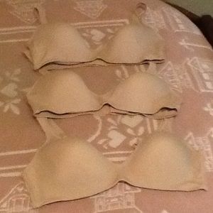 3 bra lot. No under wires.