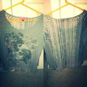 Plus Size sugar skull top