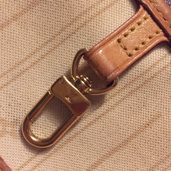 Authentic Louis Vuitton Damier azur NEVERFULL tote - Picture 3 of 4