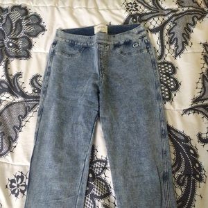 "Acid Wash" High Waisted Jeggings by Gilly Hicks