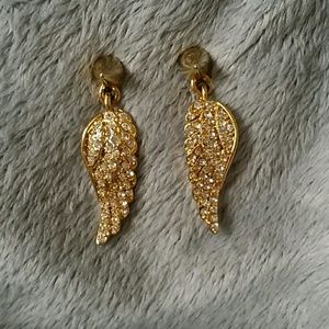 Angel wing earrings