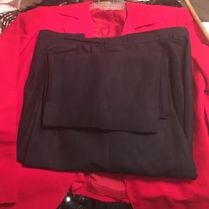 Two piece pants suit