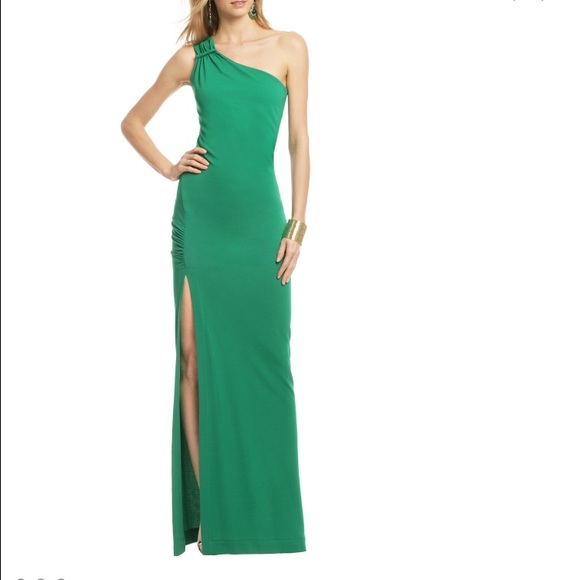 HOT‼️Yigal Azrouel Samos Island Green Gown