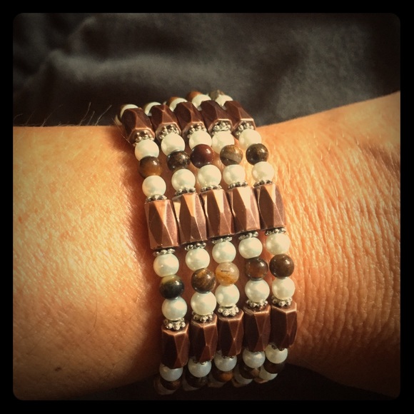 Magnetic wrap bracelet.