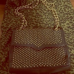 Rebecca Minkoff gold chain purse