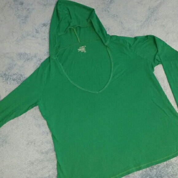 Light weight hooded shirt.