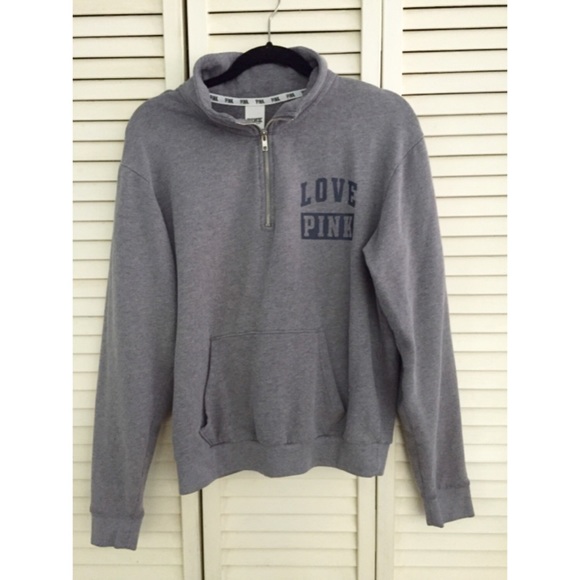 VS Pink half zip