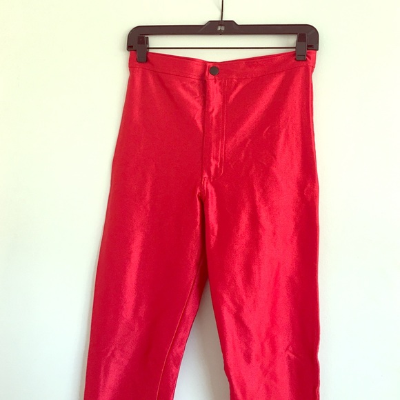American Apparel red Disco Pants 🔴🔴🔴