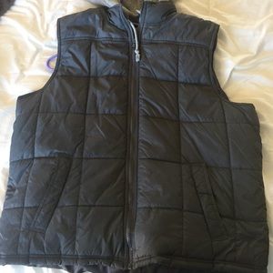 Men's hoodie vest