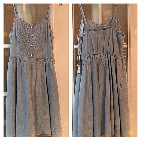 LC Lauren Conrad denim dress