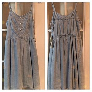LC Lauren Conrad denim dress
