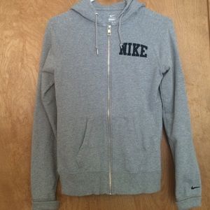 Nike Zip Up Hoodie.