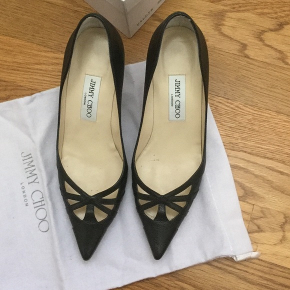 Black Jimmy Choo Pumps - Make an Offer - $99+! - Picture 2 of 4
