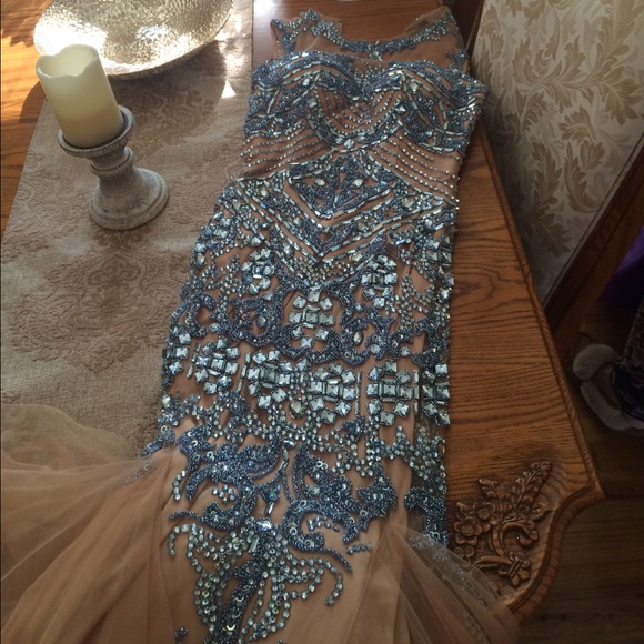 Sherri hill style #1939 in blue