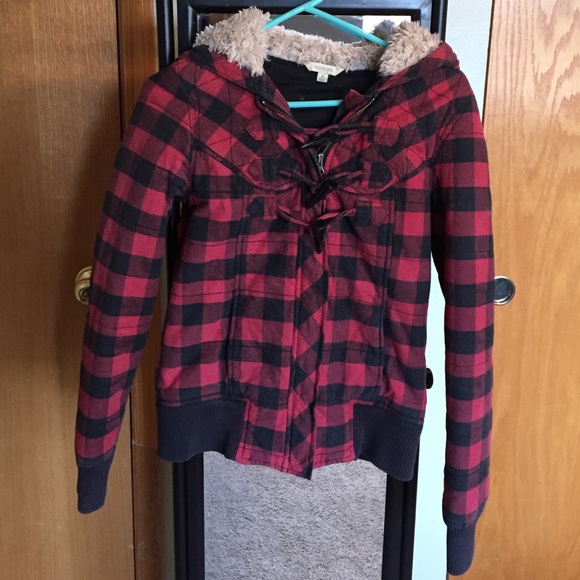 Plaid Winter Coat