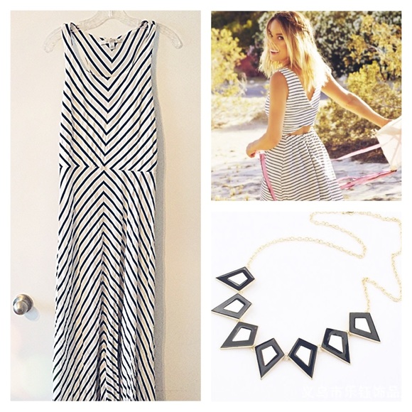 LC Lauren Conrad striped dress