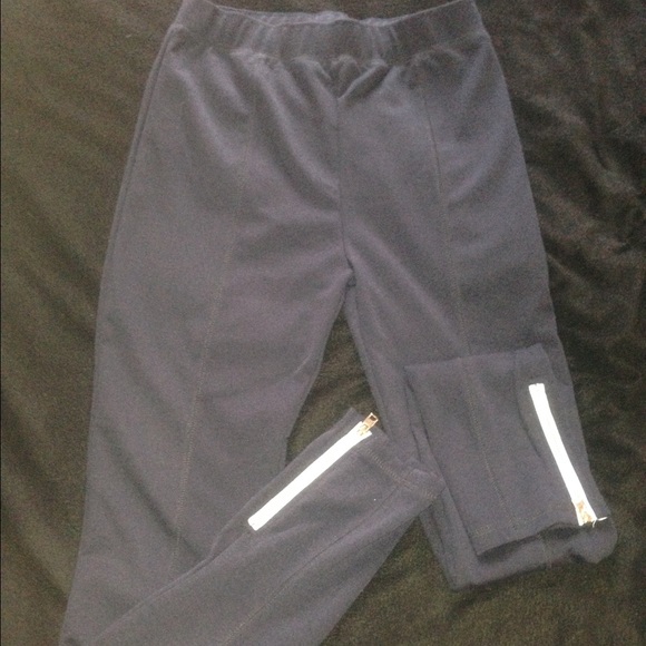 Navy blue leggings - Picture 1 of 3