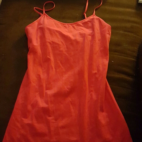 No Boundaries  Red Cami // Large