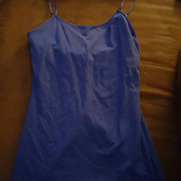 No Boundaries Blue Cami // Large