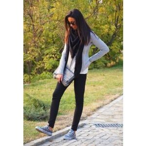 New gray converse! Wear with anything!
