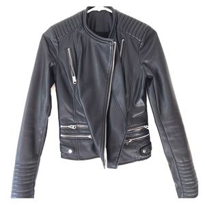 Zara Faux Leather Jacket