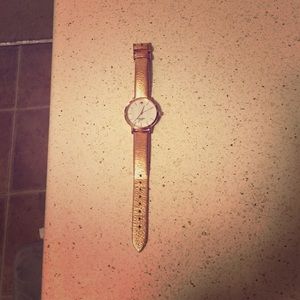 Rose Gold Leather Kate Spade Watch