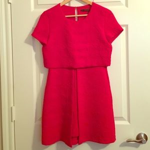 Zara Winter Red Dress