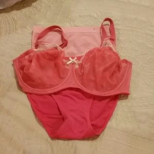 Wacoal 38DD bra / 6 ( M ) panties